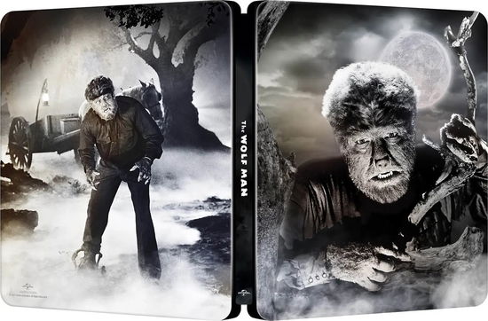 Cover for The Wolf Man (1941) Steelbook 4K Ultra HD · The Wolf Man (1941) Limited Edition Steelbook (4K Ultra HD) [Steelbook edition] (2023)