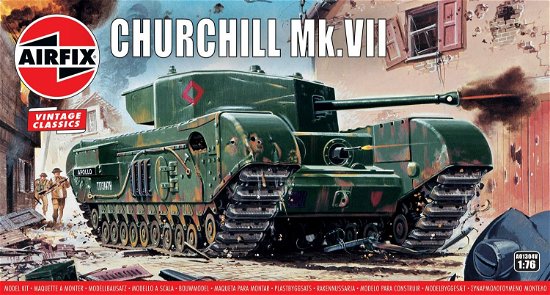 Cover for Airfix · Churchill Mk.vii Tank Vintage Classics (1:76) (Legetøj)