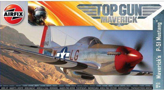 A00505 - Top Gun Maverick - P-51 Mustang - 1/72 - Airfix - Koopwaar - Airfix-Humbrol - 5055286678639 - 