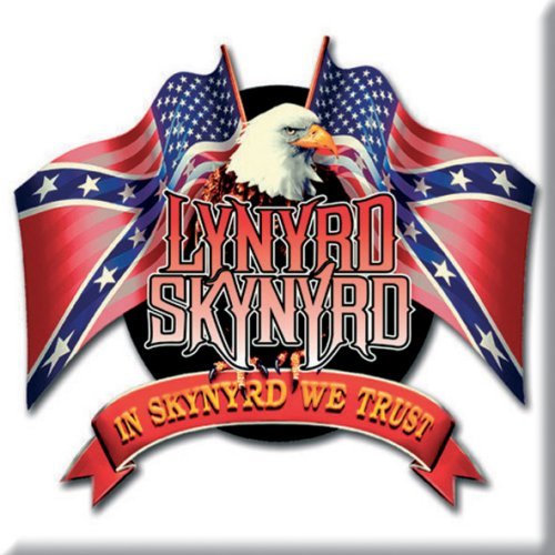 Cover for Lynyrd Skynyrd · Lynyrd Skynyrd Fridge Magnet: Eagle &amp; Flags (Magnet) (2014)