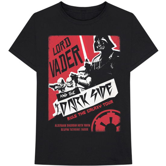 Cover for Star Wars · Star Wars Unisex T-Shirt: Darth Rock Two (T-shirt) [size S] [Black - Unisex edition]