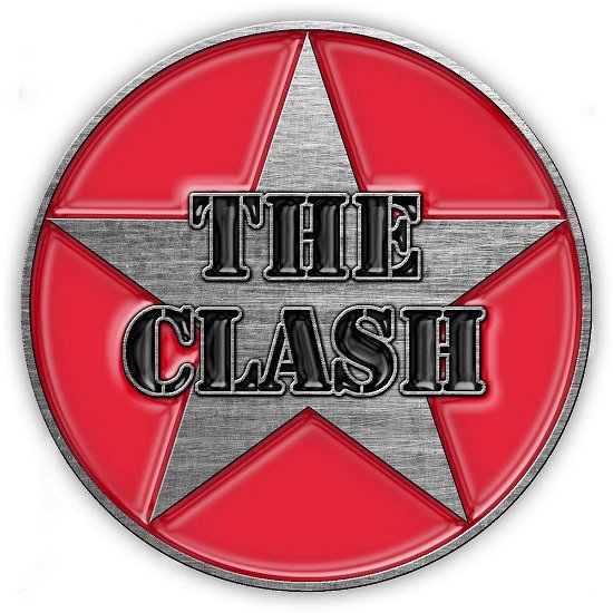 The Clash Pin Badge: Military Logo (Enamel In-Fill) - Clash - The - Merchandise -  - 5056365707639 - 