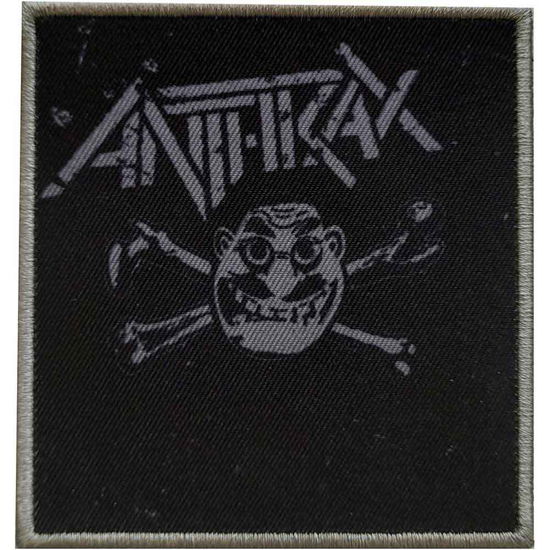 Anthrax Printed Patch: Cross Bones (Standard) - Anthrax - Koopwaar -  - 5056561040639 - 