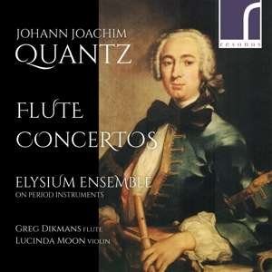 Cover for Elysium Ensemble · Johann Joachim Quantz: Flute Concertos (CD) (2019)