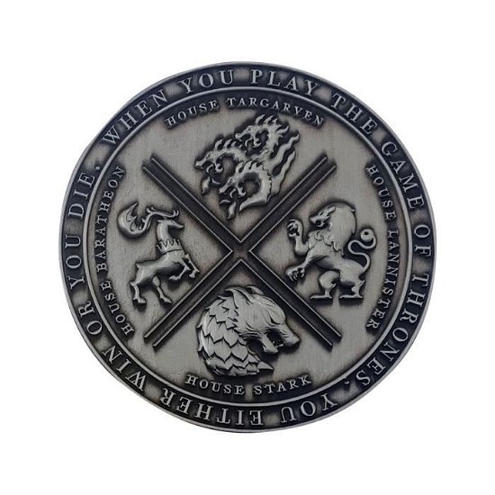 Cover for Game Of Thrones · Game Of Thrones Medaille Iron Limited Edition (MERCH) (2021)