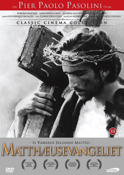 Cover for Pier Paolo Pasolini · Matthæusevangeliet (DVD) (2009)