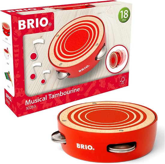 Cover for Brio · Brio - Musical Tambourine (30263) (Legetøj)