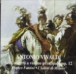Cover for Antonio Vivaldi  · Concerto X Vl N.1 &gt; N.6 Op.xii (CD)