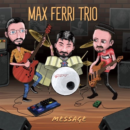 Cover for Max Trio Ferri · Message (CD) (2022)