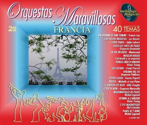 Cover for Various Artists · Orquestas Maravillosas Francia (CD) (2017)