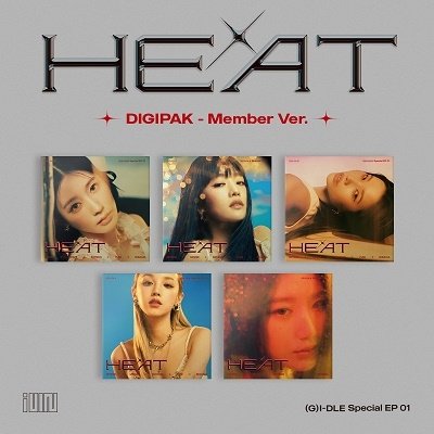 Cover for (G)i-dle · Heat - Special EP 01 (CD) [Digipack edition] [Random Member Version] (2023)