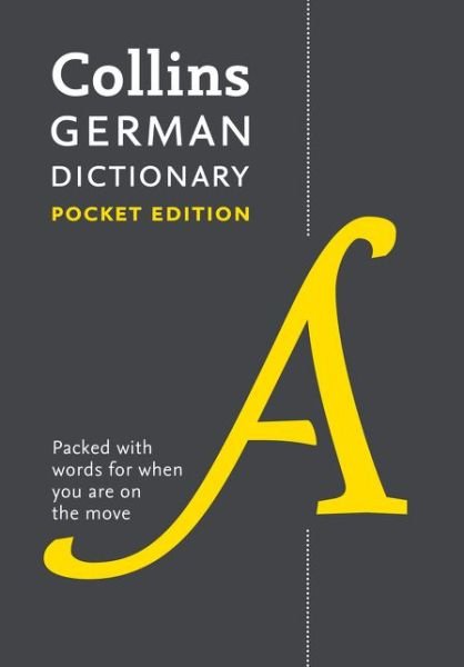 Cover for Collins Dictionaries · German Pocket Dictionary: The Perfect Portable Dictionary - Collins Pocket (Paperback Bog) [9 Revised edition] (2017)
