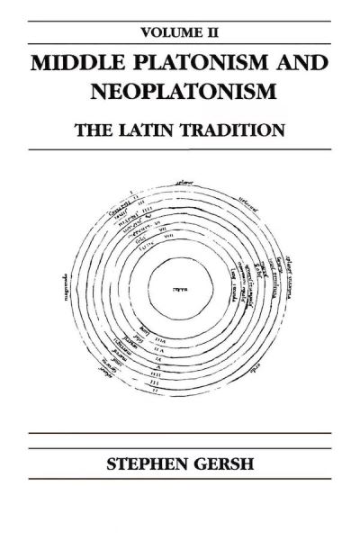 Cover for Stephen Gersh · Middle Platonism and Neoplatonism (Book) (1986)