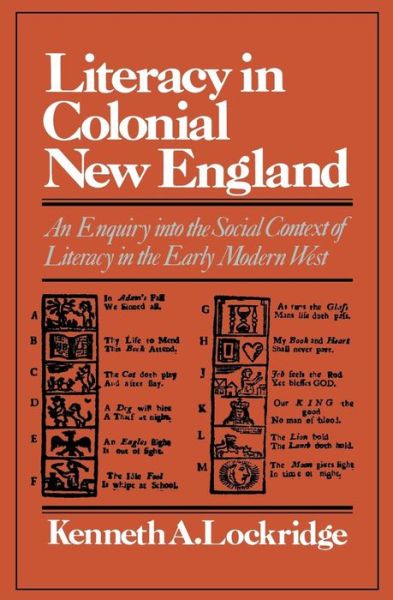 Cover for H Lockridge · Literacy in Colonial New England (PAPER) (Paperback Book) (1975)