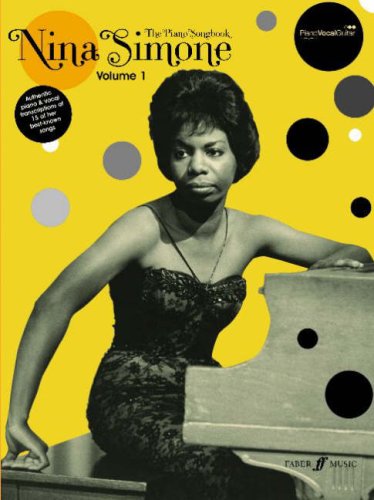 Cover for Nina Simone · Nina Simone Piano Songbook Volume 1 (Paperback Book) (2007)