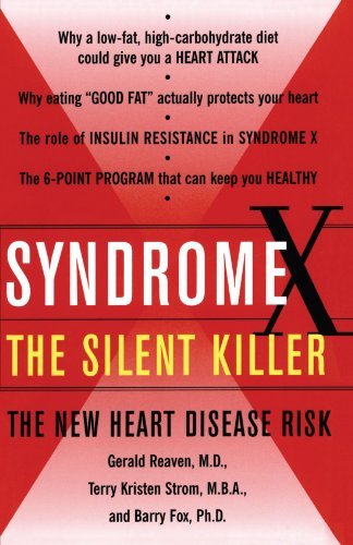Cover for Barry Fox · Syndrome X: the Silent Killer: the New Heart Disease Risk (Paperback Bog) (2001)