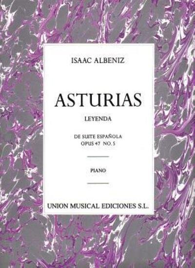 Cover for Isaac Albeniz · Asturias (leyenda) De Suite Espanola Op.47 No.5 (Book) (2008)