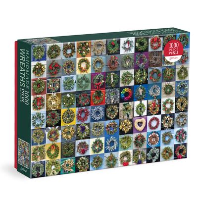 Cover for Galison · Handmade Wreaths 1000 Piece Puzzle (GAME) (2023)