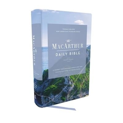 Cover for John F. MacArthur · NASB, MacArthur Daily Bible, 2nd Edition, Hardcover, Comfort Print (Hardcover bog) [Second edition] (2022)