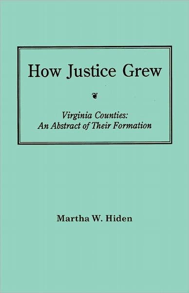 Cover for Hiden · How Justice Grew (Jamestown 350th Anniversary Historical Booklet) (Pocketbok) (2009)