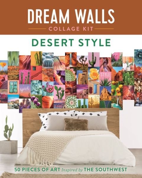 Cover for Chloe Standish · Dream Walls Collage Kit: Desert Style: 50 Pieces of Art Inspired by the Southwest - Dream Walls Collage Kit (Paperback Book) (2021)