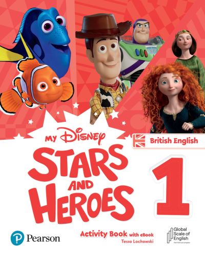 Cover for Amanda Davies · My Disney Stars and Heroes British Edition Level 1 Activity Book with eBook - Friends and Heroes (Book) (2023)