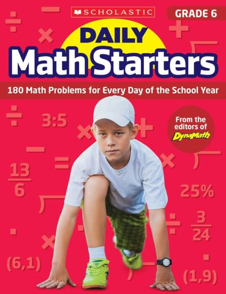 Cover for Bob Krech · Daily Math Starters : Grade 6 : 180 Math Problems for Every Day of the School Year (Paperback Book) (2018)