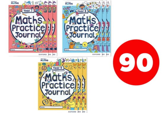 White Rose Maths Practice Journals Key Stage 3 Easy Buy Pack - Fox - Bøker - Oxford University Press - 9781382044639 - 27. november 2023