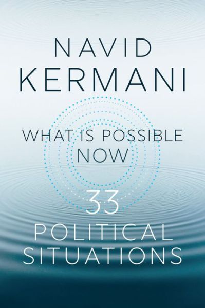 Cover for Navid Kermani · What is Possible Now: 33 Political Situations (Gebundenes Buch) (2023)