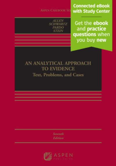 Cover for Ronald J. Allen · Analytical Approach to Evidence (Book) (2021)