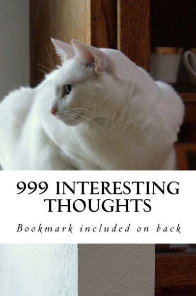 Cover for Zhao · 999 Interesting Thoughts (Paperback Book) (2017)