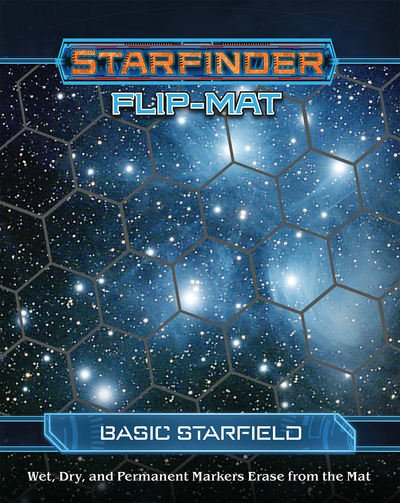 Starfinder Flip-Mat: Basic Starfield - Jason A. Engle - Brætspil - Paizo Publishing, LLC - 9781601259639 - 5. september 2017