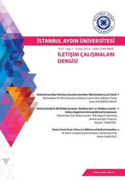 Cover for Adem Ayten · Ä°stanbul Aydin UEnÄ°versÄ°tesÄ° Ä°letÄ°ÅžÄ°m CaliÅžmalari DergÄ°sÄ° (Paperback Book) (2018)