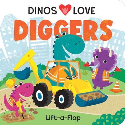 Cover for Cottage Door Press · Dinos Love Diggers (Bog) (2023)