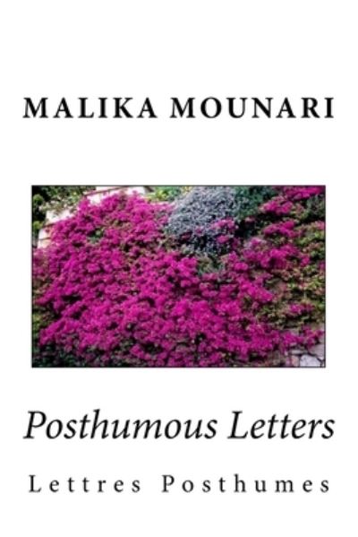 Cover for Malika Mounari · Posthumous Letters (Paperback Book) (2018)