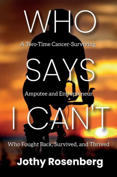 Cover for Jothy Rosenberg · Who Says I Can't (Bog) (2023)