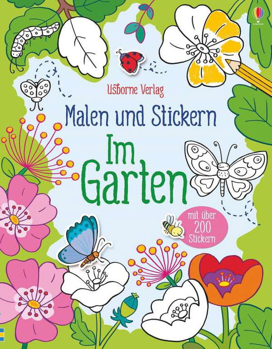 Cover for Brooks · Malen und Stickern: Im Garten (Book)