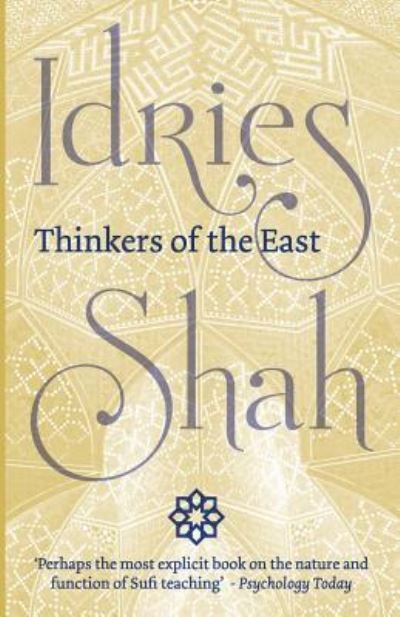 Cover for Idries Shah · Thinkers of the East (Paperback Book) (2016)