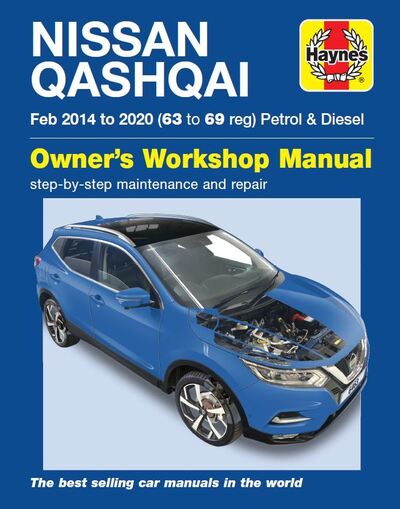 Cover for Peter Gill · Nissan Qashqai Petrol &amp; Diesel (Feb '14-'20) 63 to 69 - Haynes Service &amp; Repair Manuals (Paperback Book) (2020)