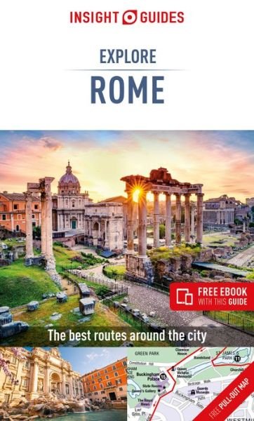 Cover for Insight Guides Travel Guide · Insight Guides Explore Rome (Travel Guide with Free eBook) - Insight Guides Explore (Paperback Bog) [3 Revised edition] (2019)