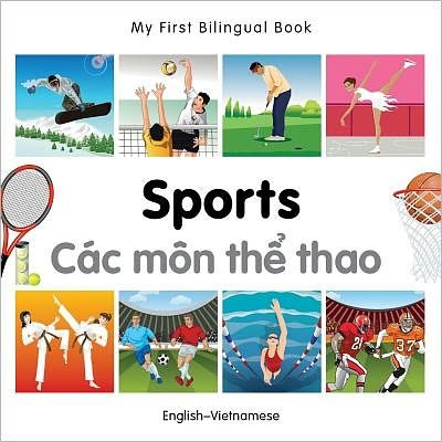 Cover for Vv Aa · My First Bilingual Book -  Sports (English-Vietnamese) - My First Bilingual Book (Board book) (2012)