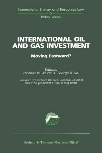 Cover for George K. Ndi · International Oil and Gas Investment:Moving Eastward? (Hardcover Book) (2001)