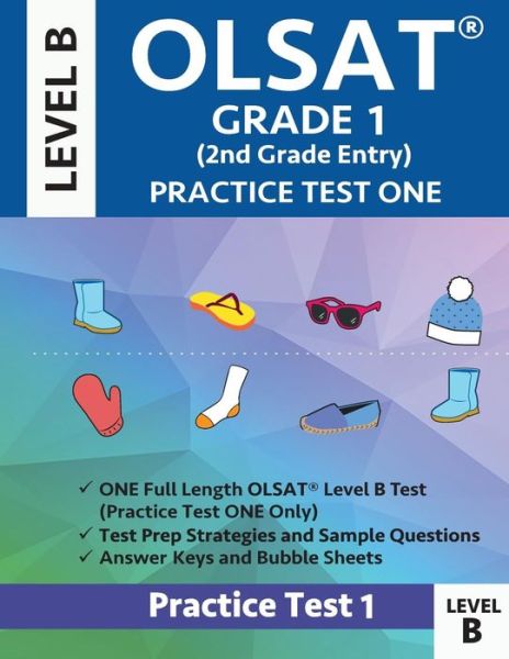 Cover for Gifted and Talented Test Preparation Team · OLSAT Grade 1  Level B (Paperback Book) (2019)