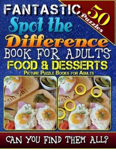 Cover for Razorsharp Productions · Fantastic Spot the Difference Book for Adults (Paperback Bog) (2017)