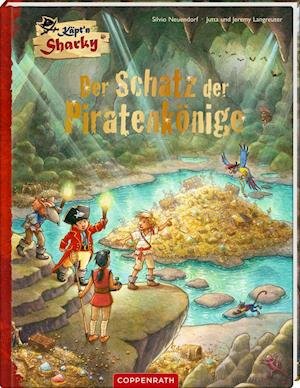 Cover for Jutta Langreuter · Käpt'n Sharky - Der Schatz der Piratenkönige (Gebundenes Buch) (2022)