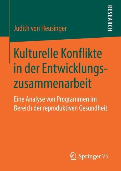 Cover for Heusinger · Kulturelle Konflikte in d (Bok) (2017)