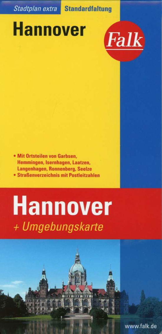 Cover for Mair-Dumont · Falkplan: Hannover (Hardcover Book) (2011)