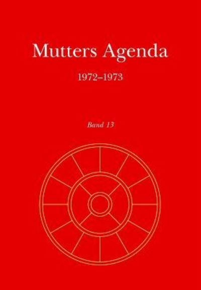 Cover for Mirra Alfassa · Mutters Agenda 1972-1973 (Paperback Book) (2013)