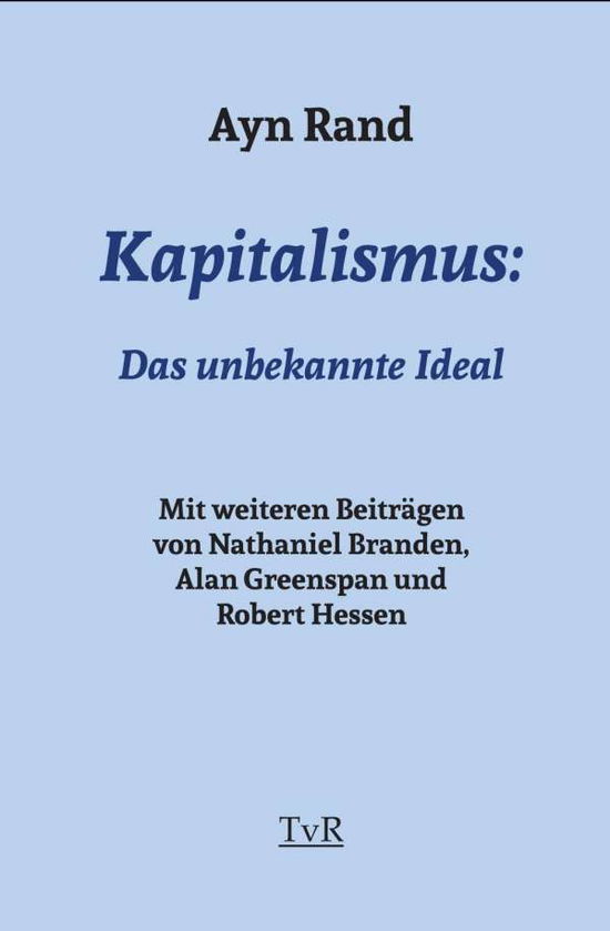 Cover for Rand · Kapitalismus (Book)