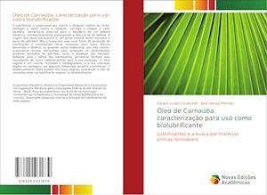Cover for Cavalcanti · Óleo de Carnaúba: caracteriz (Buch)